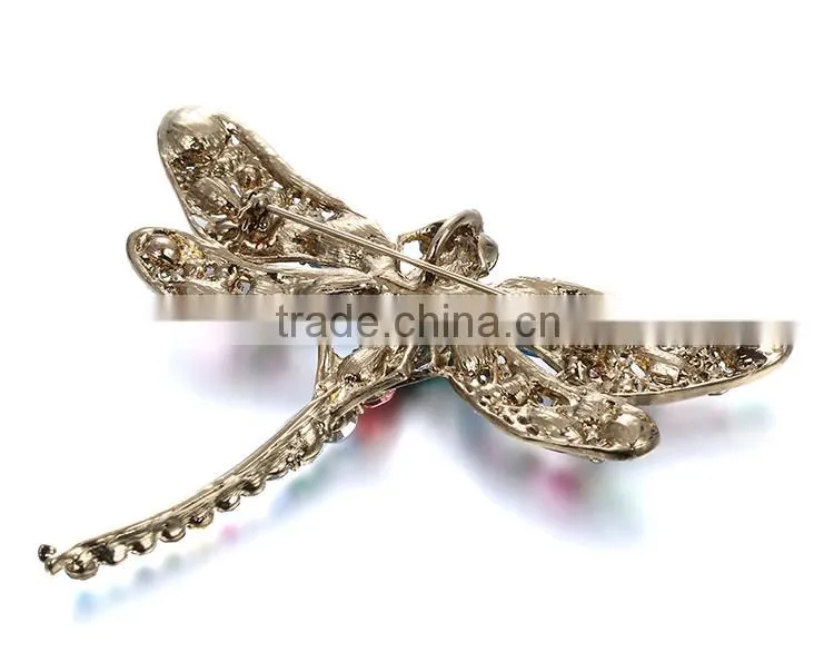 2015 Brooch for wedding invitations costume jewelry animals Crystal Brooches