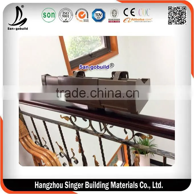 SGB Anti Fading 7inch PVC Rain Gutter For Kenya, Uganda