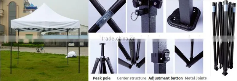 2015 portable good quality folding gazebo tent