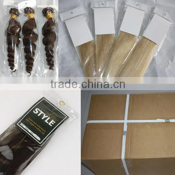 Top Quality Flat Tip Keratin Hair Extensions