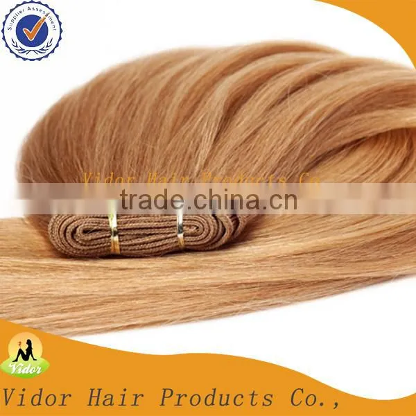Wholesale Honey Blonde Indian Remy Hair Weft