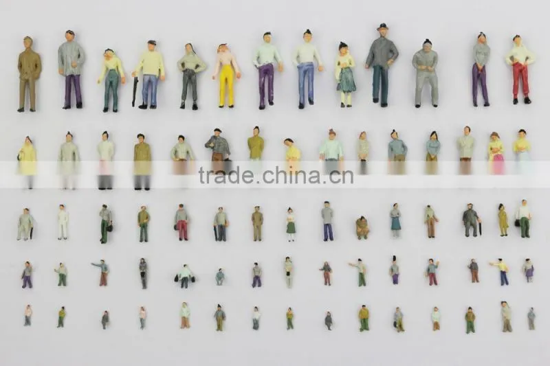 plastic scale model human figure, model artificial figure, new model figure for 1/75