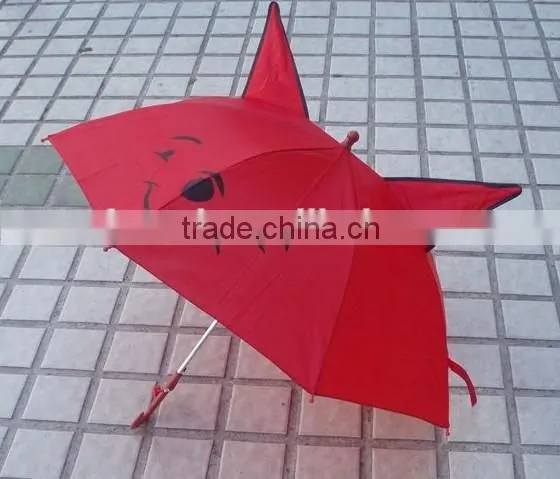 Lovely animal shaped custom cartoon kid/child umbrella