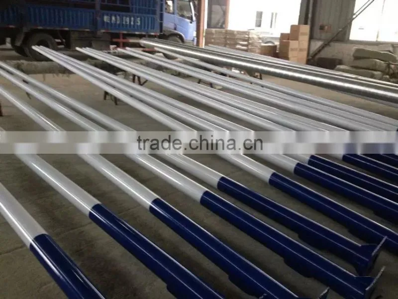 Q235B steel column for street lighting