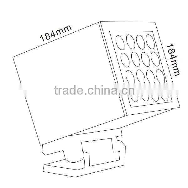 Hot sale high lumen 48W led flood light, flood light led with CE ROHS approved