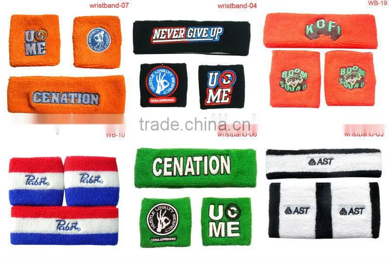 custom sweat wristbands fitness
