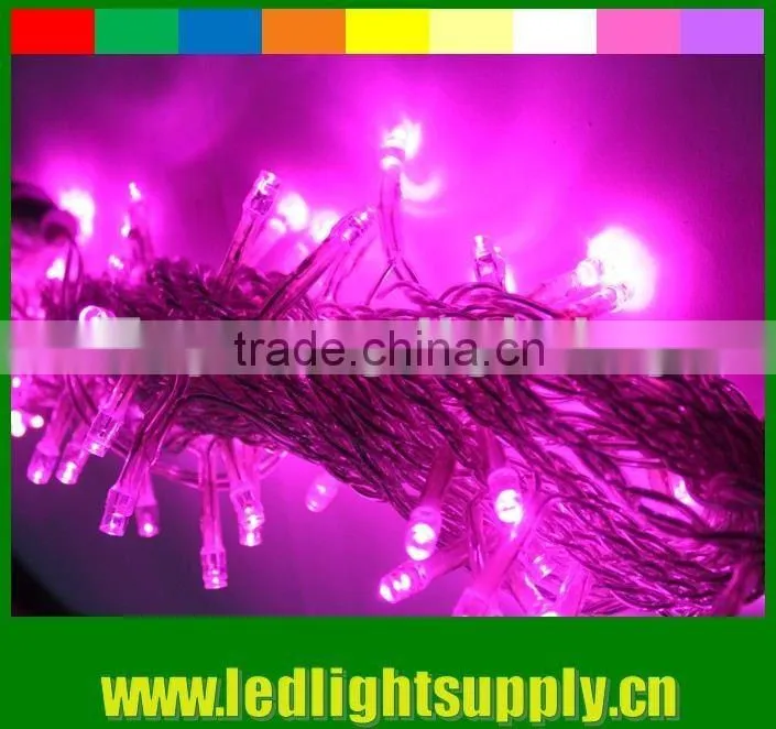 2016 new rgb color changing led christmas curtains lights 24v 100 led