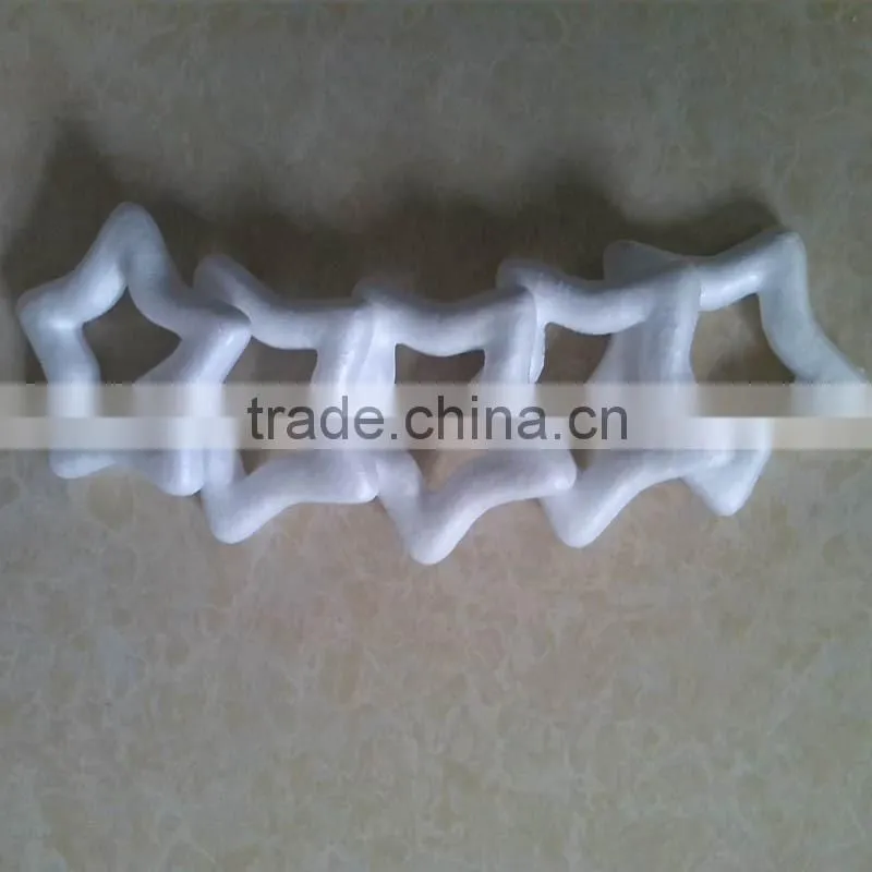 YIWU hollow plastic christmas star/styrofoam star for christmas decoration