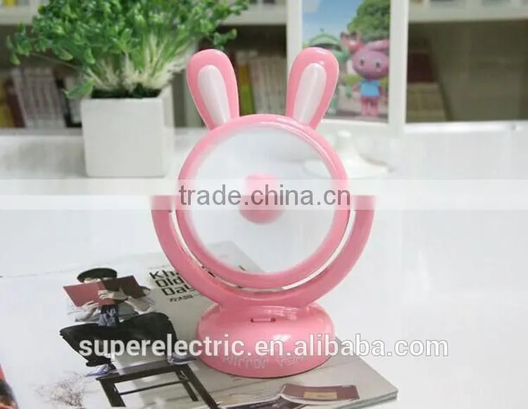 High quality cute design cartoon usb fan wholesale cheap portable plastic mini usb fan