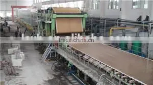 Kraft paper making machine with 3250/200 twin-wire multi-dryer