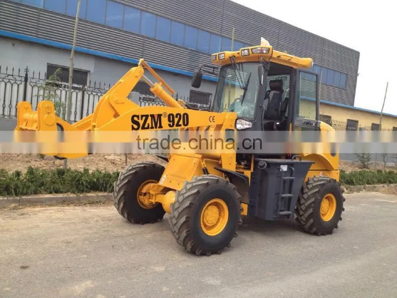 2015 new wheel loader 912 with CE and Weichai engine