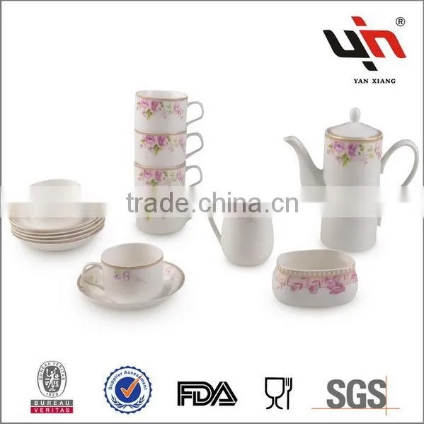 Y2745-03 Hot New Fine China Coffee Set