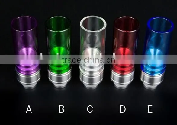 Huge vapor e cig drip tips glass drip tips in stock