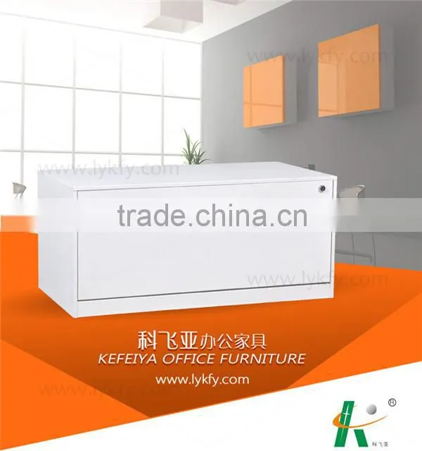 A4 B4 FC white 1drawer CKD steel lateral filing cabinet