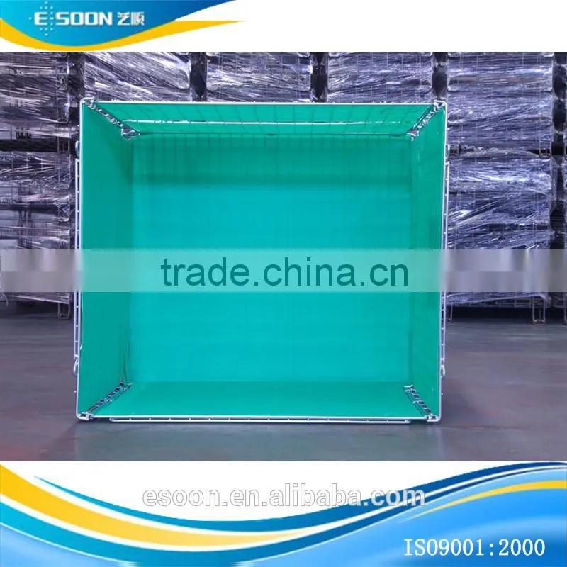 Used warehouse storage square mesh tank