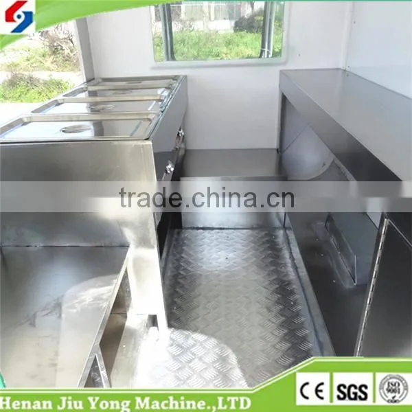 New CE approval JY mobile food cart