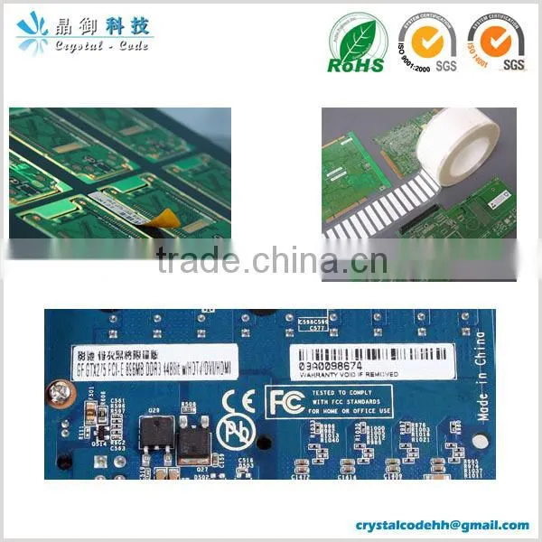 High temperature heat-resistant label self adhesive stickers