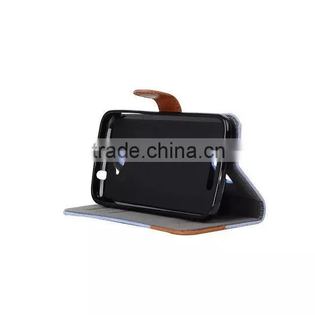 Hot Selling Wallet PU Leather Case Cover For Alcatel One Touch Pop c7