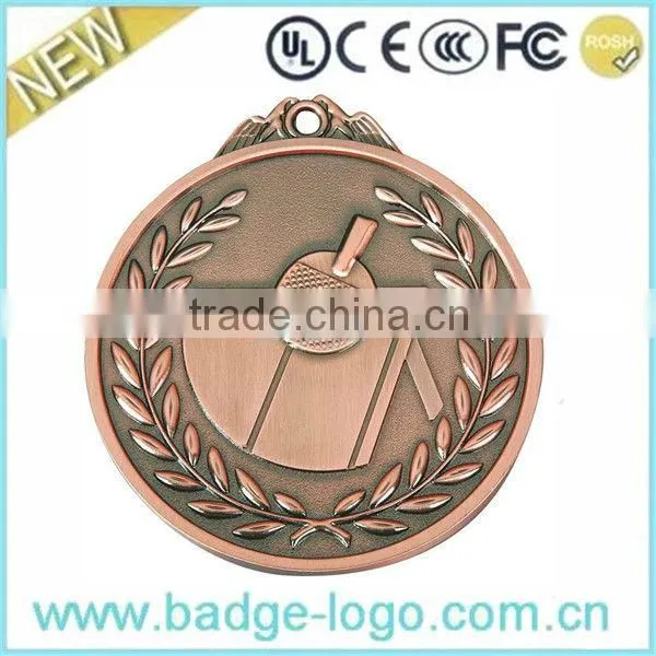 Very Hot Custom Silver Sticker Medal Wholesale