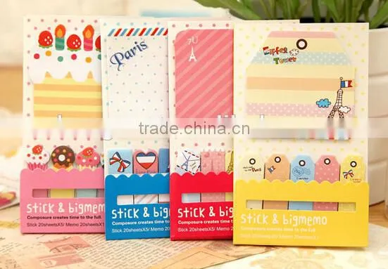 Hot new cake sticky note