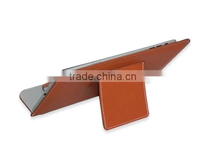 PU Leather Envelope Pouch for Tablet with Stand and Strap Universal Design