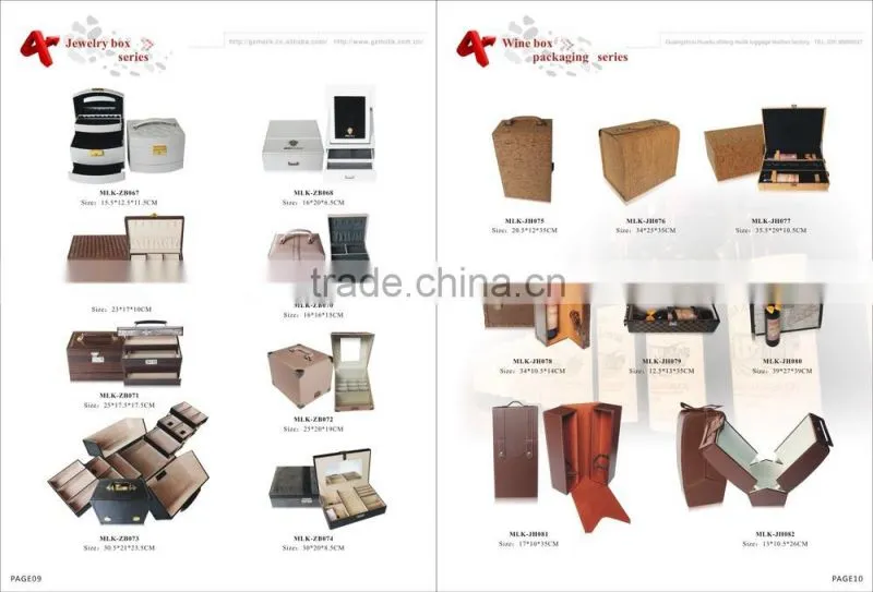 mirror fabric jewelry storage box, jewelry box manufacturers china