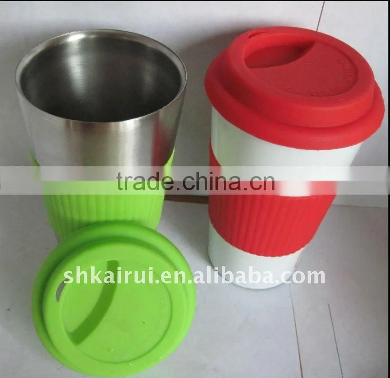 double wall stainless steel cofee vacuum thermos