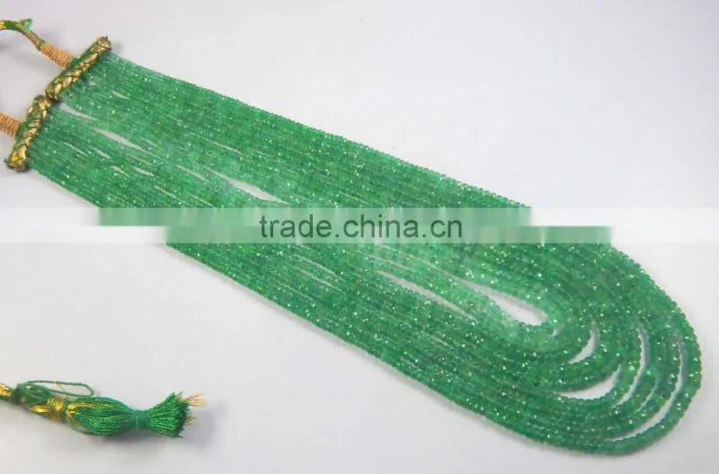 Natural emerald Natural Zambian Emerald Beads Necklace