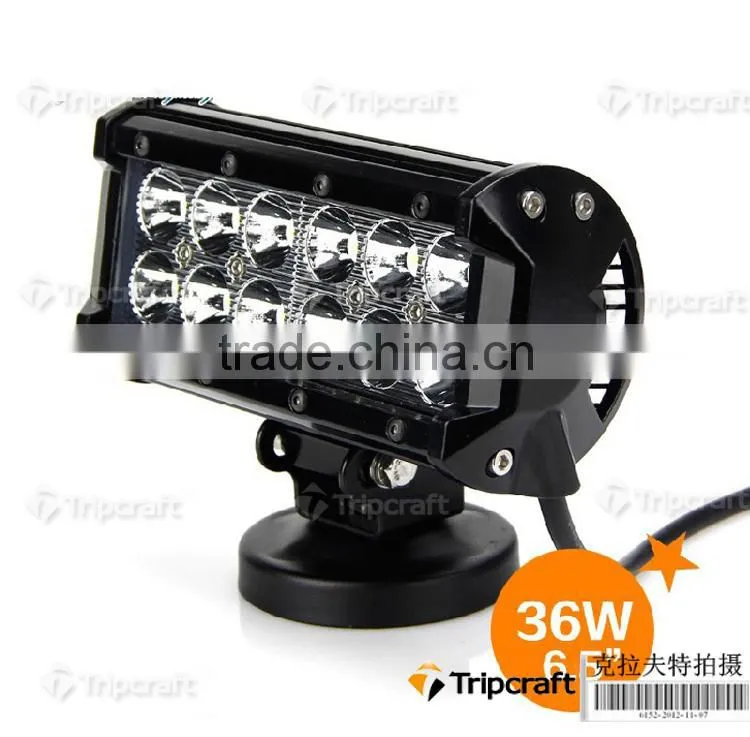 China manufacturer 36W LED LIGHT BAR IP67 remote control Led Light Bar atv vechiel car