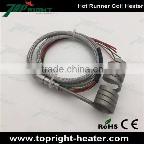 Coil heating element Hot runner heater with stainless steel304 heating products
