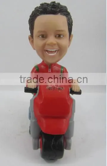 custom polyresin decorative motorcycle figurine