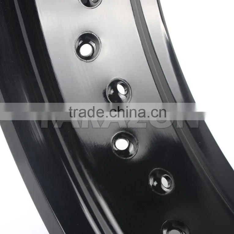 Black 17 Inch Hot Sale CNC Milled Supermoto Wheel Rims for CRF Series