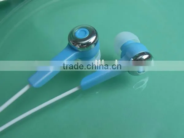 Fashion 3.5m plug OEM ear phones and headphone in-ear with transparent box