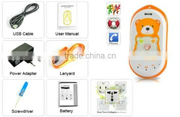 Mobile Phone Hidden GPS Tracker for Kids/Chirdren, Personal GPS Tracking
