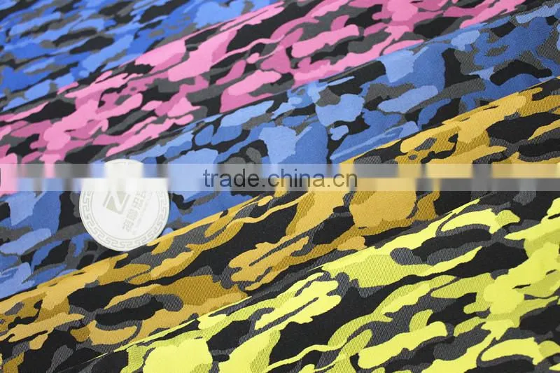 Military camouflage fabric jacquard