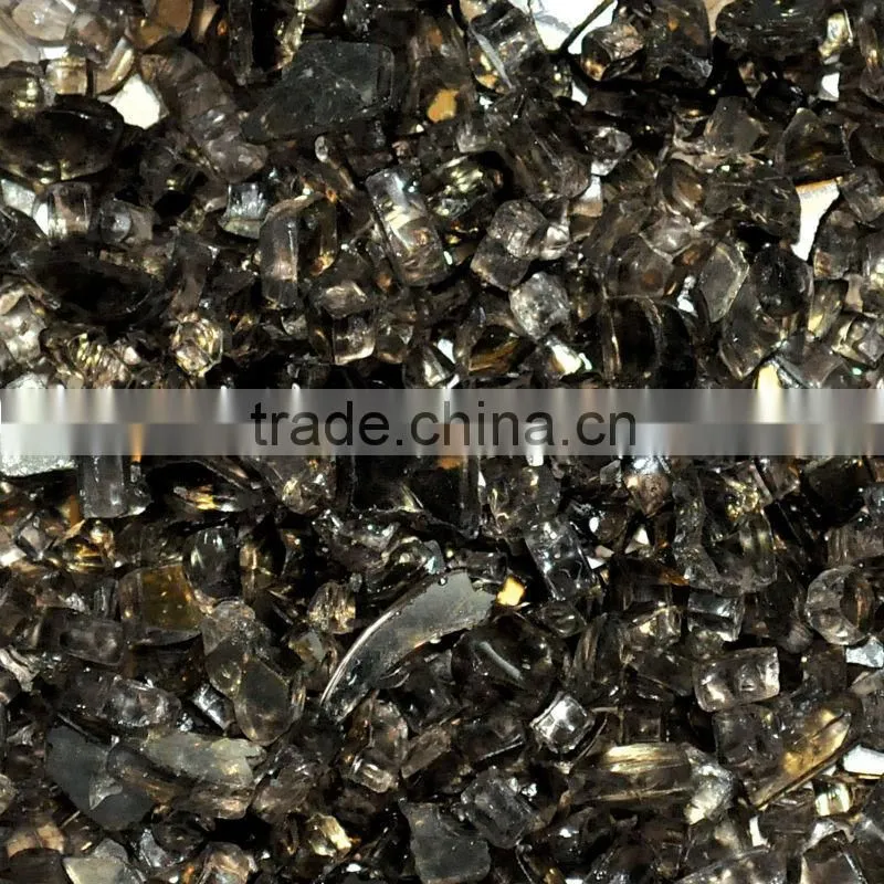 Decorative crushed glass
