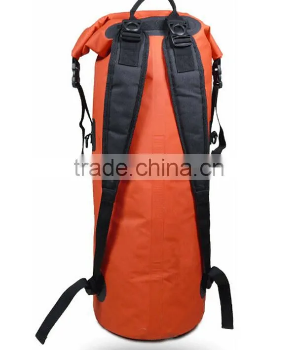 Fashion hot sell Deluxe PVC Tarpaulin waterproof dry bag 30L for traveling