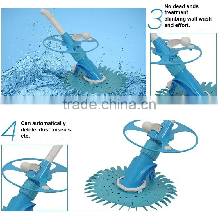 Swimming pool cleaner pool cleaning and water pool cleaner with plastic housing