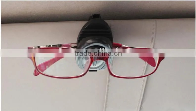 niversal plastic car visor glasses clip / car glasses holder / Car Visor Glasses Sunglasses Ticket Clip