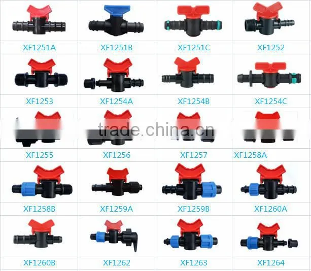 High Quality Turbulent Flowing Online Irrigation Pressure Compensating Adjustable Dripper