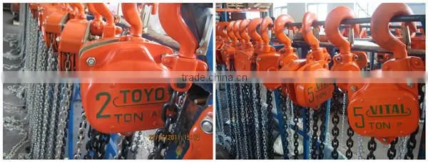 Hand Force manual chain hoist vital chain hoist