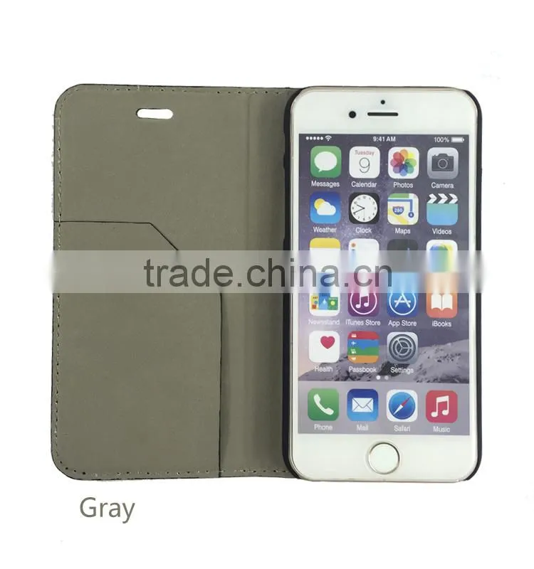 For iPhone 6 case , For iPhone leather case , For iPhone 6 flip cover case
