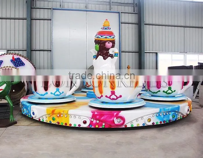 Indoor Park Game Coffee Cup Kids Entertainment Equipment For Sale