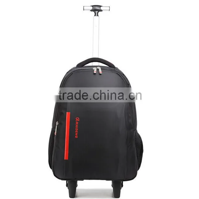 2015 Fashion Trolley Backpack With Wheels
