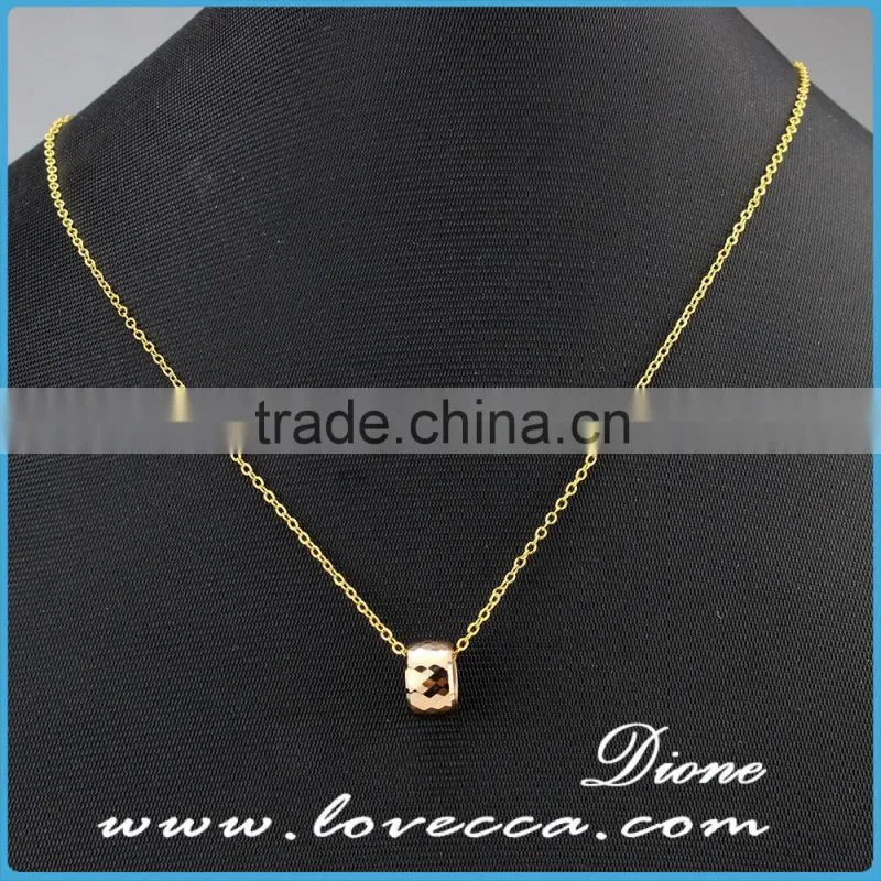 Europe trends silver stainless steel necklace pendant glass bottle pendants jewelry