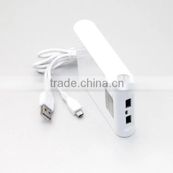 Soshine lcd universal portable power bank 4-18650 battery