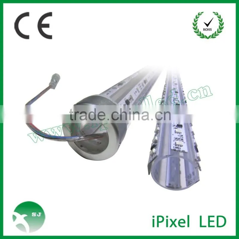 360 degree led tube lighting for bumper car 360 degree amusemnet park led pixel