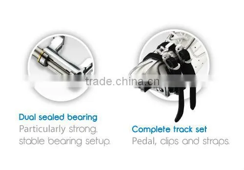 Track pedal, Tracking bike Dual sealed bearing