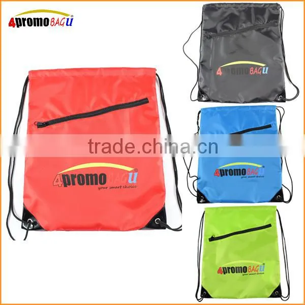 Custom logo wholesale drawstring sport bag