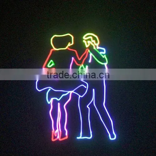 RGB full color animation DJ laser lighting
